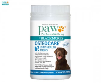 Blackmores Paw 澳佳宝 宠物系列 狗狗关节灵咀嚼片 500克(约100粒) Blackmores Paw 澳佳宝 宠物系列 狗狗关节灵咀嚼片 500克(约100粒)